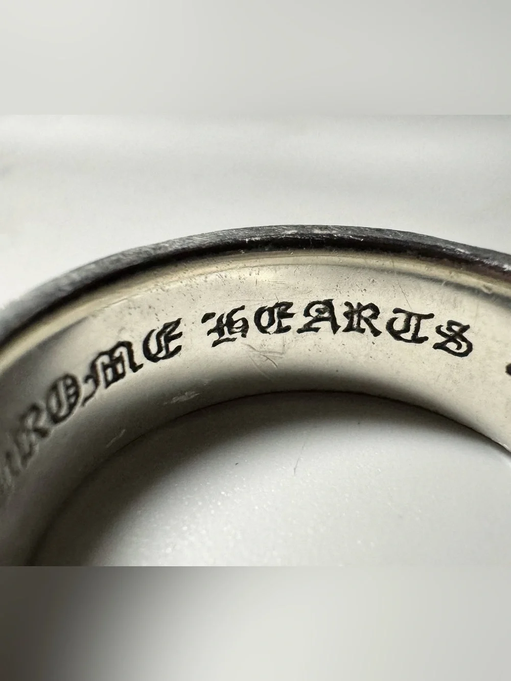 CHROME HEARTS CH Eternity Vine Ring SZ 10.75